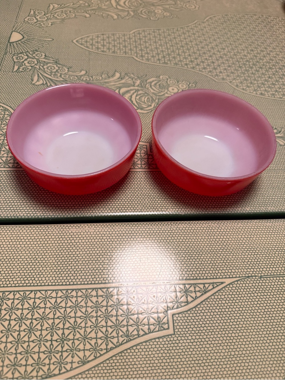 Set of Two Vintage Federal Bowls
